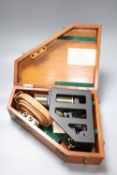 An Inspector's clinometer case, 1944 E.R.Watts & Sons