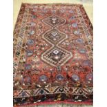 A Hamadan carpet, 270 x 190cm