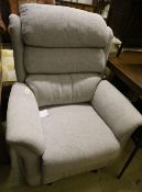 A modern electric reclining armchairCONDITION: Believed to be working order (and sold as such).
