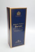 A bottle of Johnnie Walker Blue Label whisky, 1tr., in an unopened box