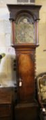 A George III oak 8 day longcase clock marked Balcock, Pen-Rice, height 219cm