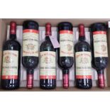 Six bottles of St. Emilion 2010