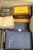 A Judaica scrapbook and related items