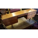 An Alfred Cox teak sideboard, Danish design, width 183cm, depth 43cm, height 72cm