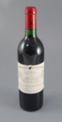 A bottle of Chateau Cheval Blanc St Emilion 1982CONDITION: Looks to be in very good condition with