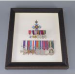 A WWII Military Cross group of seven to Major Leonard Elliot Dickson, CBE, MC, Glasgow Highlanders