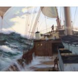 § James Brereton (1954-)oil on board'The Dawn Watch'signed23 x 28.5in.CONDITION: Oil on canvas