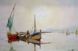 § Cecil Rochfort D'Oyly-John (1906-1993)oil on canvasCap Ferrat, near Nicesigned17.5 x 26.5in.