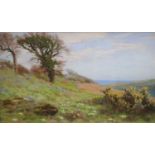 Arthur Hughes (1832-1915)oil on panel'A Flowery Corner'signed9 x 14.75in.CONDITION: Good clean