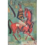 Jean Paul (1895-1975)oil on boardRacehorse and jockeysigned and inscribed verso, dated '4913 x 8.