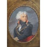 Attributed to Jean Guerin (1760-1836)watercolourPortrait of General Klebertitle plaque verso8.75 x