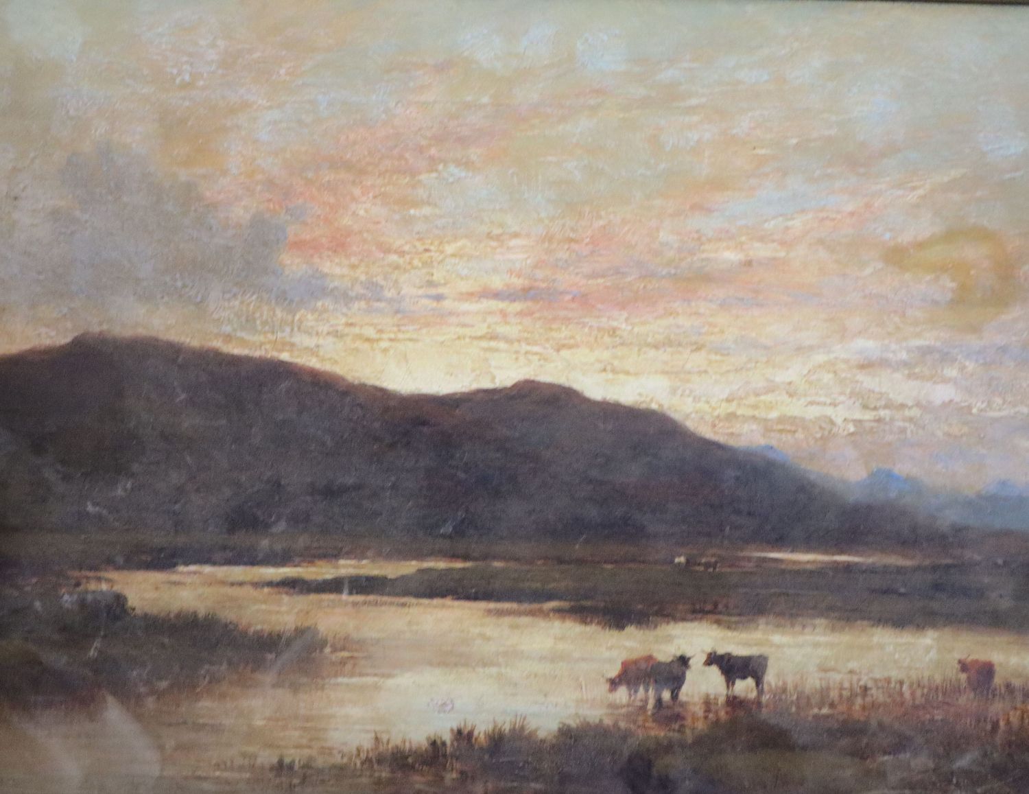 Alfred Walter Williams (1824-1905)oil on canvas'Nr Sligiehan, Isle of Skye'initialled and dated