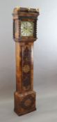 Joseph Windmills of London. A late 17th century marquetry and walnut cased eight day longcase clock,