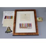 A WWII group of medals to Captain A. Homer, Royal Artillery, mentioned in Dispatches and published