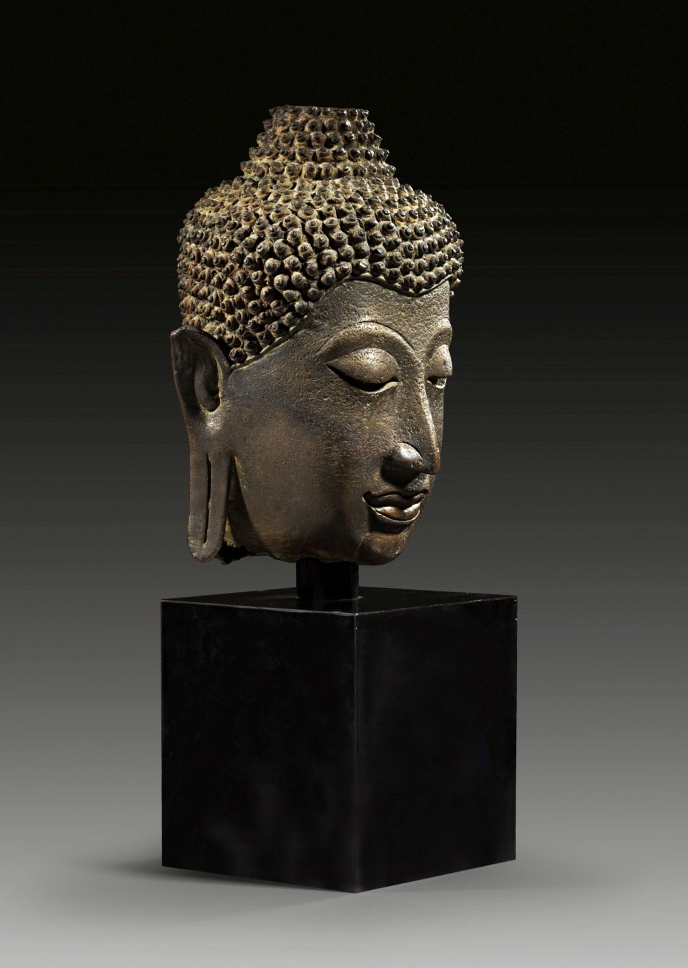 Gautama Buddha-Kopf. - Image 2 of 2