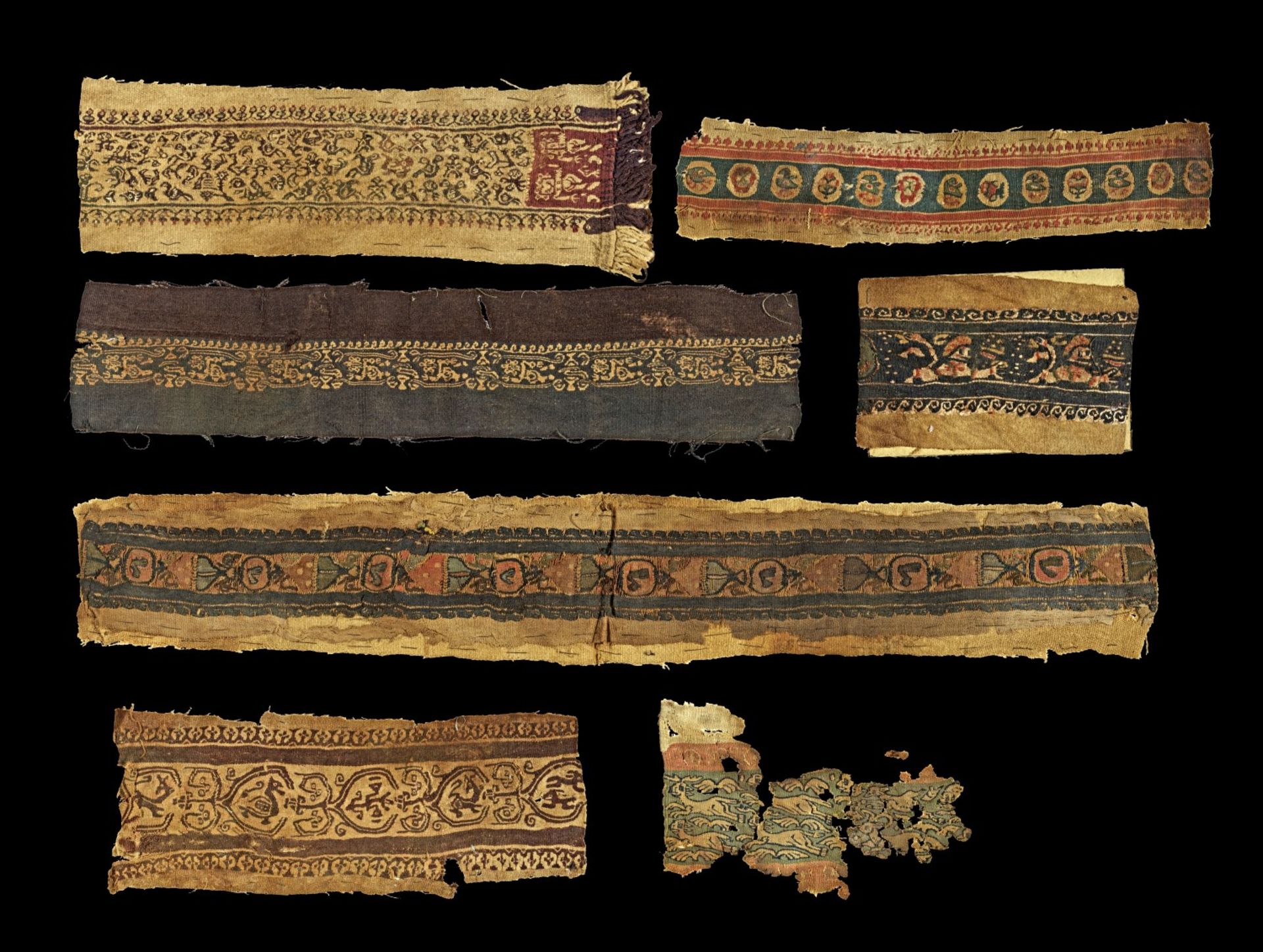 Große Sammlung koptischer Stoffe. - Bild 4 aus 4