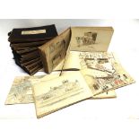 A COLLECTION OF TRAVEL SKETCHBOOKS late 19th century, recording journeys to Athens, Venice &