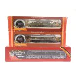 [OO GAUGE]. THREE B.R. DIESEL LOCOMOTIVES Comprising a Hornby No.R060, B.R. Type 4 Class 47 co-co