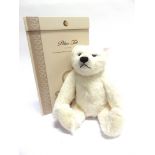 A STEIFF COLLECTOR'S TEDDY BEAR 'POLAR TED' (EAN 661747), white, with growler, limited edition