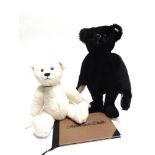 TWO STEIFF COLLECTOR'S TEDDY BEARS comprising 'Margarete Teddy Bear Scrapbook', white, limited