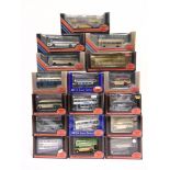 SEVENTEEN 1/76 SCALE EXCLUSIVE FIRST EDITIONS MODEL BUSES including six in Southern Vectis liveries,