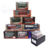 TEN 1/76 SCALE DIECAST & OTHER MODEL BUSES by Exclusive First Editions (9); and Resin Specialist (