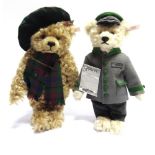 TWO STEIFF COLLECTOR'S TEDDY BEARS comprising 'Teddybar Berliner Morgenpost', blond, limited edition