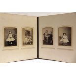 PHOTOGRAPHS - ASSORTED PORTRAIT Approximately twenty cabinet and twenty-four carte de visite