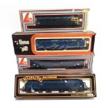 [OO GAUGE]. FOUR B.R. DIESEL LOCOMOTIVES comprising a Mainline No.37051, B.R. Class 45 1co-co1