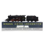 [OO GAUGE]. A WRENN NO.2224, B.R. CLASS 8F 2-8-0 TENDER LOCOMOTIVE, 48073 black livery (with over-