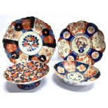 A GROUP OF ASSORTED IMARI WARES