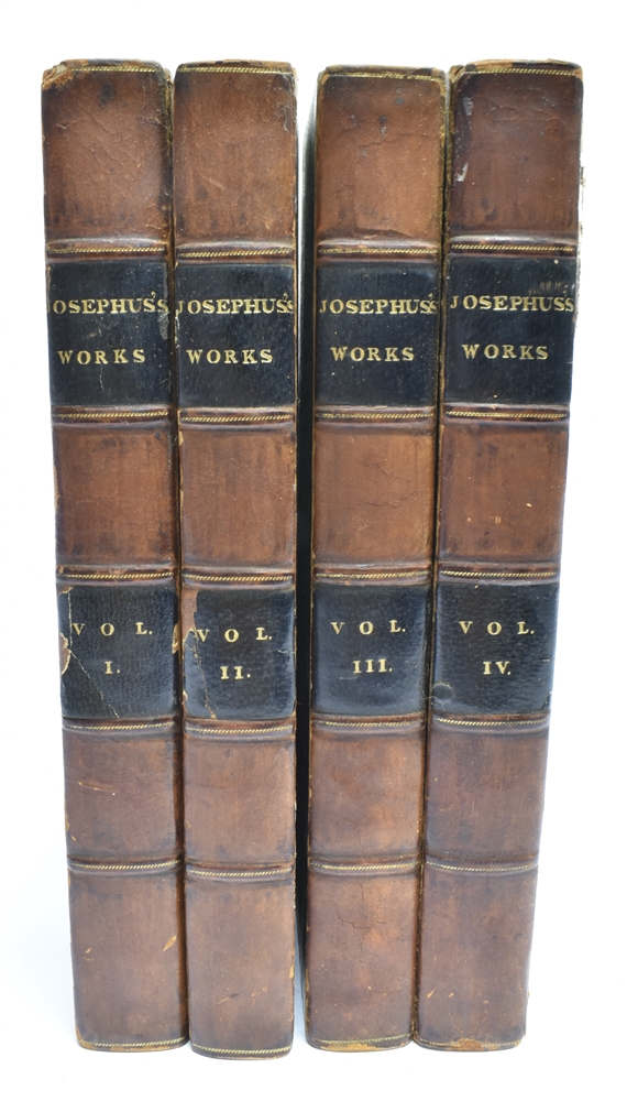 [HISTORY] Josephus, Flavius. The Whole Genuine Works of, translated from the original Greek