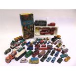 ASSORTED DIECAST MODELS circa 1950s-60s, by Matchbox, Corgi, Dinky and others, including a Corgi