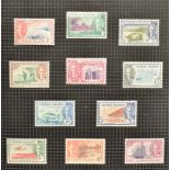 STAMPS - A BRITISH COMMONWEALTH COLLECTION mint and used, (four albums).