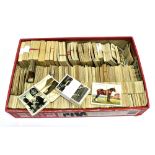 CIGARETTE CARDS - ASSORTED Part sets and odds, including larger size cards, (box).