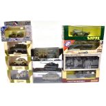 ELEVEN ASSORTED DIECAST MODEL MILITARY VEHICLES by Solido (3); Victoria (3); and others, most mint