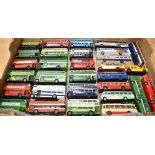 THIRTY 1/76 SCALE DIECAST MODEL BUSES each mint or near mint and unboxed, (box).