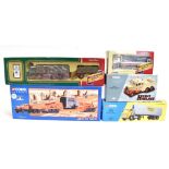 FIVE CORGI DIECAST MODEL VEHICLES comprising a No.55301, Diamond T980 & 24-Wheel Girder Trailer '