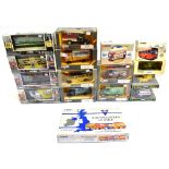 SIXTEEN ASSORTED CORGI DIECAST MODEL VEHICLES each mint or near mint and boxed, (box).