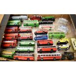 TWENTY-EIGHT 1/76 SCALE & OTHER DIECAST MODEL VEHICLES including two conversions and one repaint,