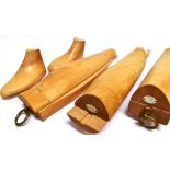 ASSORTED WOODEN BOOT TREES