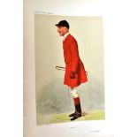 VANITY FAIR - FOX HUNTERS Cottesmore (Mr Evan Hanbury), supplement, 39.5cm x 27cm; Serlby, Jan 5