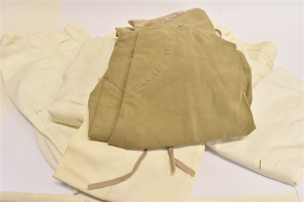 FIVE ASSORTED PAIRS OF POLO TROUSERS