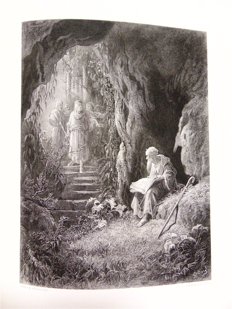 [CLASSIC LITERATURE]. ILLUSTRATED Tennyson, Alfred, and Dore, Gustave (illustrator). Vivien, - Image 3 of 3