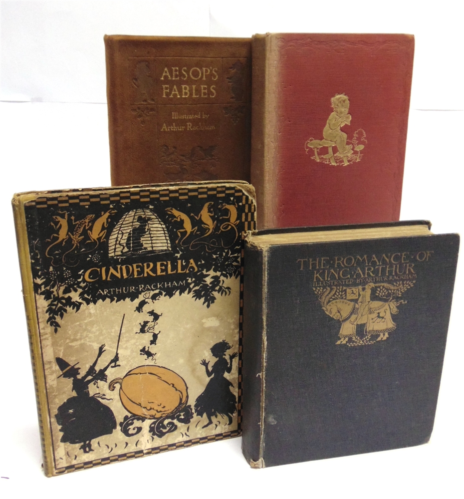 [CLASSIC LITERATURE]. ILLUSTRATED Rackham, Arthur, illustrator, & Evans, C.S. Cinderella, Heinemann,