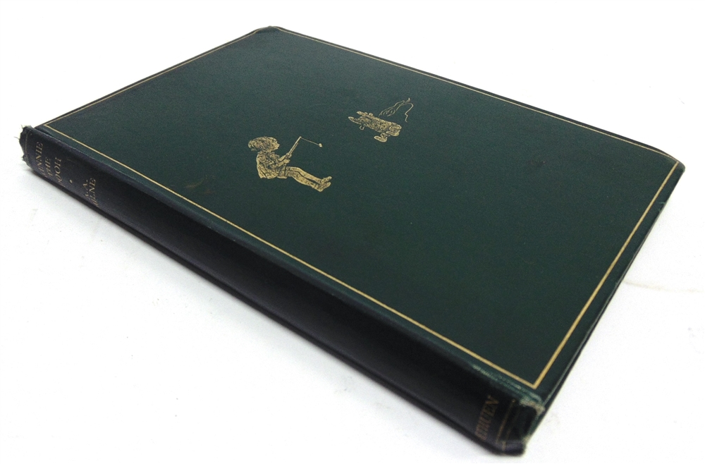 [CHILDRENS] Milne, A.A. Winnie-the-Pooh, first edition, Methuen, London, 1926, dark green cloth gilt - Image 2 of 3