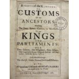 [HISTORY] Sadler, John. Rights of the Kingdom: or, Customs of Our Ancestors, touching the Duty,