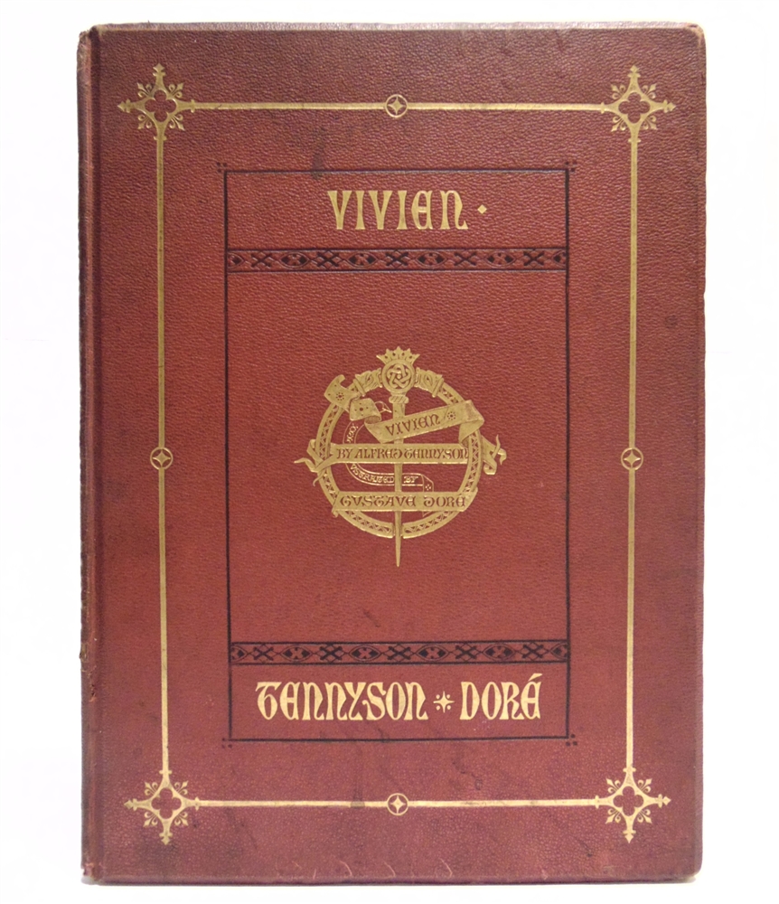 [CLASSIC LITERATURE]. ILLUSTRATED Tennyson, Alfred, and Dore, Gustave (illustrator). Vivien,