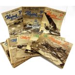AVIATION - FLYING MAGAZINE Twenty-four issues from 1939 (one with detached cover).
