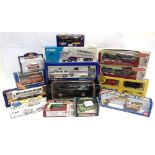 ASSORTED DIECAST MODEL VEHICLES by Corgi (7) and others, each mint or near mint and boxed, (14).